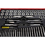 Комплект мітчиків і плашок (M3-M12) 60 шт. Marena M15021, фото 3