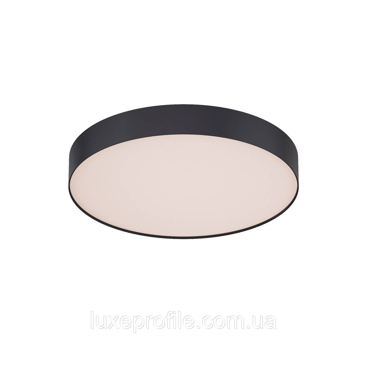 Точковий накладний LED світильник Ø400мм TNS01 (чор) 48W 3000K