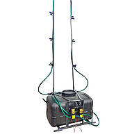 Обприскувач для мототрактора 105 л (2 насоса, 10 форсунок) НА ТРИ ТОЧКИ
