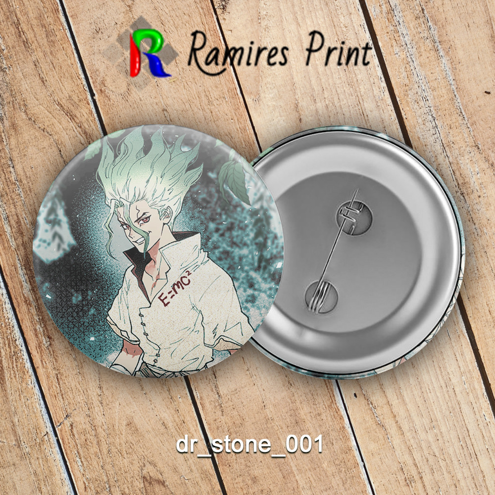 Значок 44 мм Аніме Dr Stone