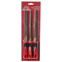 Набір напилків слюсарних 200 мм, 3 од. Vitals Master