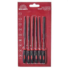 Набір надфілів 3х150 мм, 6 од. Vitals Master