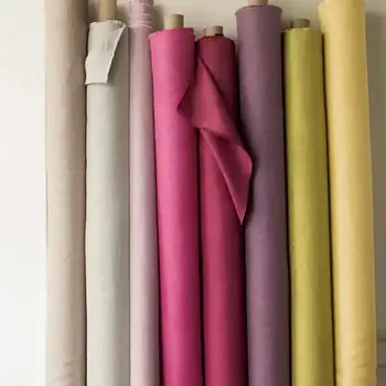 Штапель однотонний