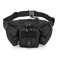 Сумка поясна тактична Waist Bag Kombat UK чорна