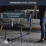 Rowenta Пилосос безпровідний X-Force Flex 12.60 Auto Aqua , 320Вт, чорно-синій, фото 7