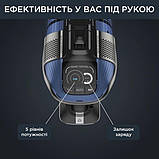 Rowenta Пилосос безпровідний X-Force Flex 12.60 Auto Aqua , 320Вт, чорно-синій, фото 8