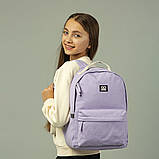 Рюкзак шкільний для підлітка GoPack Education Teens (зростання від 145 до 175 см) 147M-2 Лавандовий, фото 11