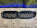 Решітка радіатора BMW (БМВ) 3 series F30, F31, F35 (2012-2016) Ноздрі рестайлінг решітки ф30, фото 2