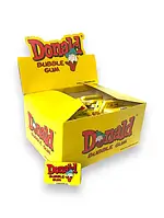 Жувальна гумка дональд Donald Bubble Gum 100 шт. жовтий