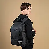 Шкільний рюкзак для підлітка Kite Education Teens (зріст від 145 см) 876L-2 Чорний, фото 11