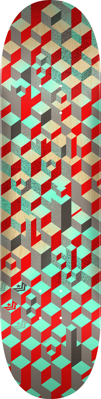 Дека для скейтборду Mini Logo Pattern Blocks 8.0", фото 1