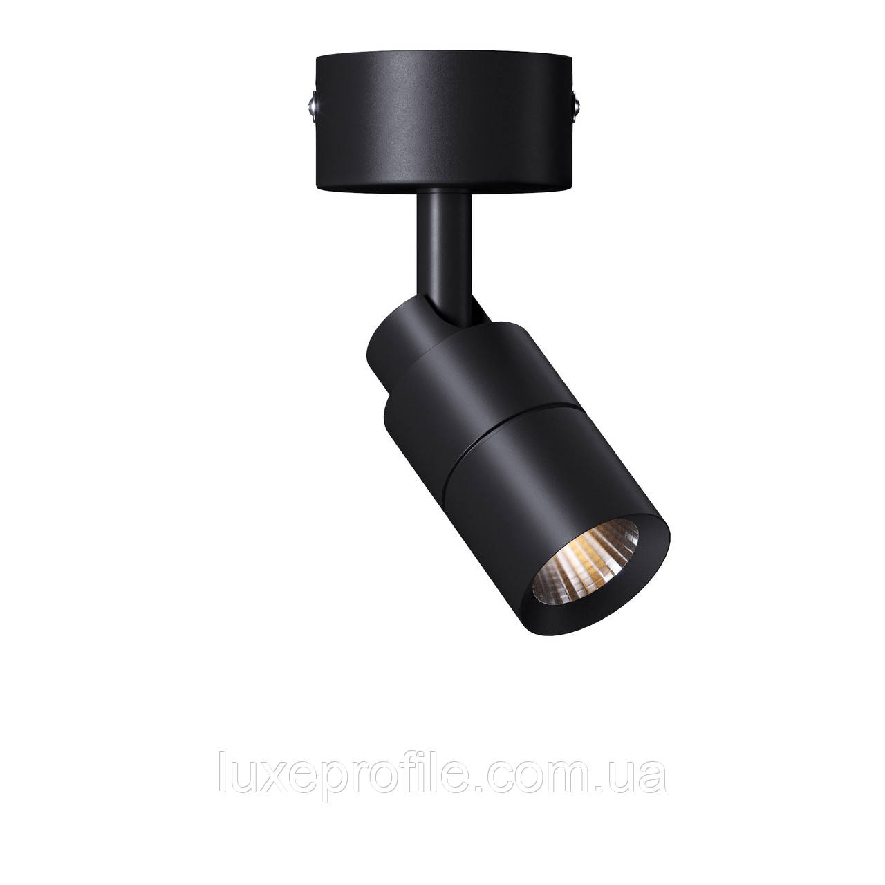 Точковий накладний LED світильник Ø40мм TNS02 (чор) 5W 3000K