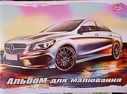 Альбом для рисования 8 листов Машина мерседес ТМ Бріск АВ-10 Бриск