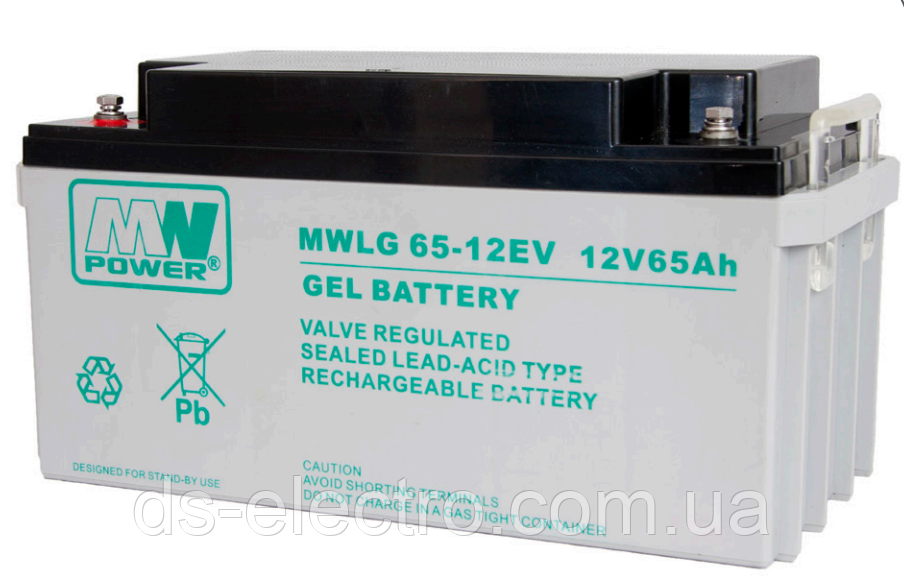 Аккумулятор 065Ah_MWLG 65-12EV (GEL)