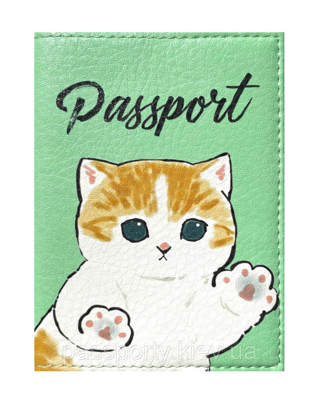 Обкладинка на закордонний паспорт Котик
