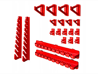 Стелаж перфорована панель для інструментів 58х39см, фото 6