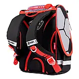 Рюкзак шкільний каркасний Smart PG-11 (зріст 115-130см) Football, фото 3