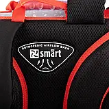Рюкзак шкільний каркасний Smart PG-11 (зріст 115-130см) Football, фото 8