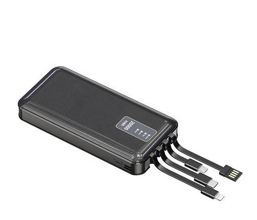 Акумулятор зовнішній WUW U40 20 000 мАг 2,1А, фото 2