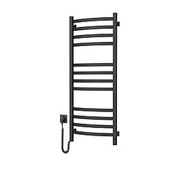 Рушникосушка електрична Navin Avalon 480х1200 Sensor ліва, чорний муар