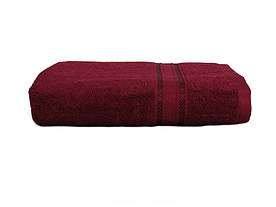 Рушник Parisa Home - D-100 (430 г/м2) бордовий 70*140