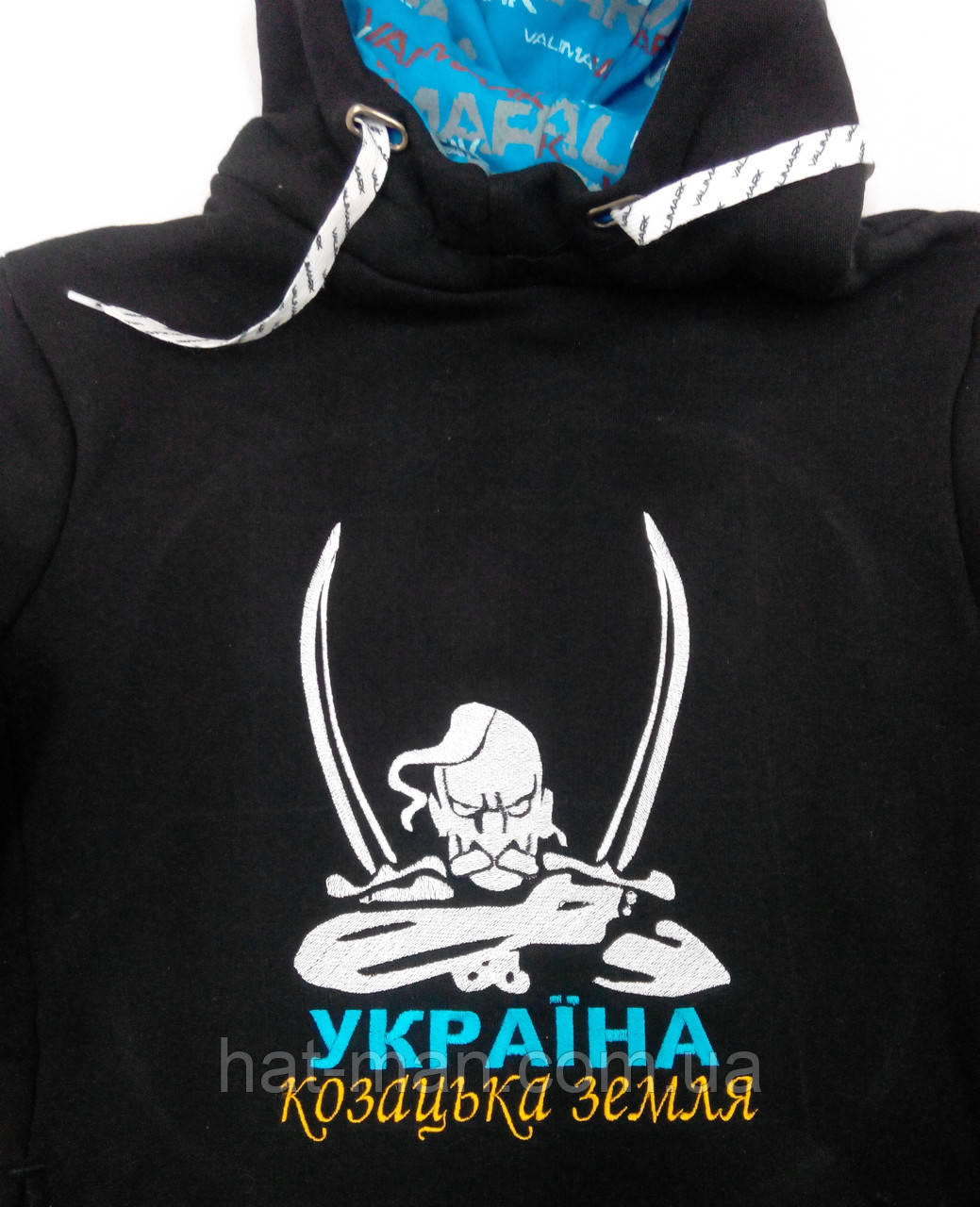 Толстовка "Козацька земля", з вишивкою, фото 1