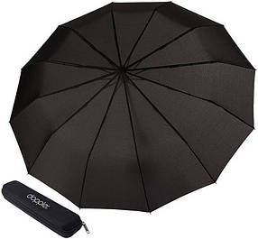 Парасолька Doppler у кейсі 12 СПІЦ повний автомат чорний 746863DSZC