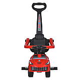 Дитяча каталка-толокар з батьківською ручкою та музикою Bambi M 5728L-3, фото 3