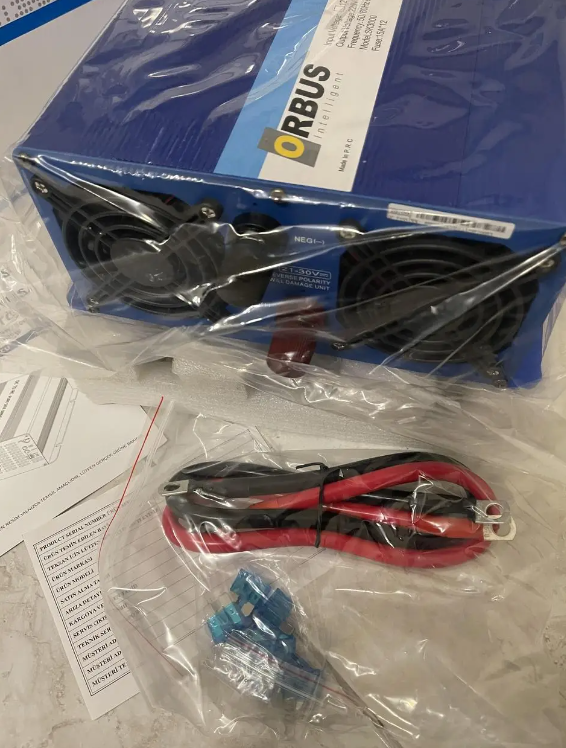 Інвертор джерело безперебійного живлення 24 220в 3000w чиста синусоїда ORBUS OTS3000-24 для телевізорів і мон