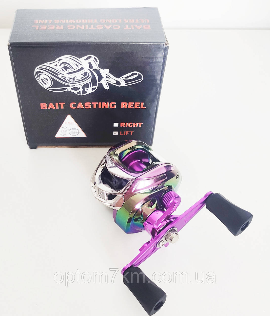 Котушка мультиплікатор Bait Casting Reel 18+1bb left