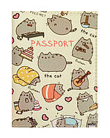 Обкладинка на паспорт Pusheen