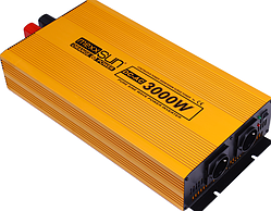 Перетворювач напруги інвертор 3000w 12 на 220 Вольт чистий синусоїда для котла опалення Mexxsun MXSPSW-3