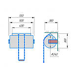 Водоспад-циліндр Steel нержавіюча сталь 20 л., фото 2