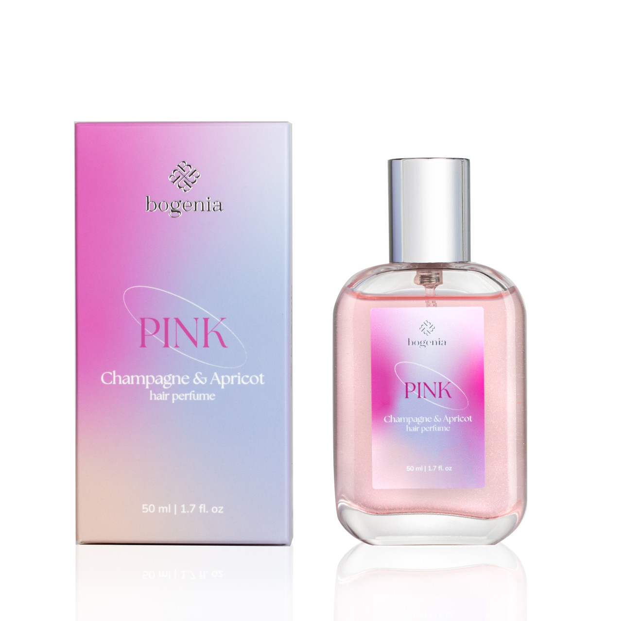 Парфум для волосся Pink Champagne & Apricot Hair Perfume Bogenia BG428 №001, фото 1