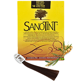 Фарба для волосся Мідно-русявий #16 Санотинт Sanotint Classic Вівасан Швейцарія 125 мл