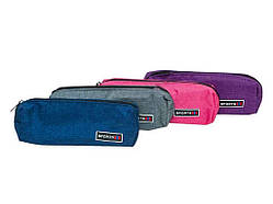 Пенал М436 Sports джинс однотонний, 1 відділення, 22*6*5см, 32гр (360) ТМ Silver Style