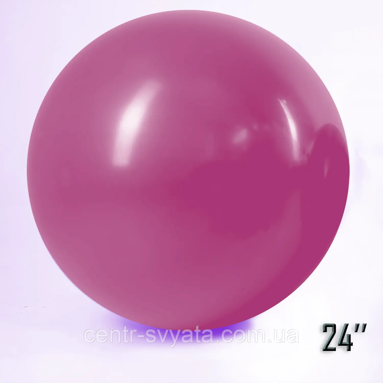 Латексна кулька Show 24"(60 см) Violet | Пастель фіолетовий NEW
