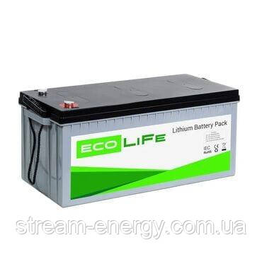 Акумулятор LiFePO4 24в-100ач EcoLiFe 24-100 - для гібридного інвертора, автономного інвертора