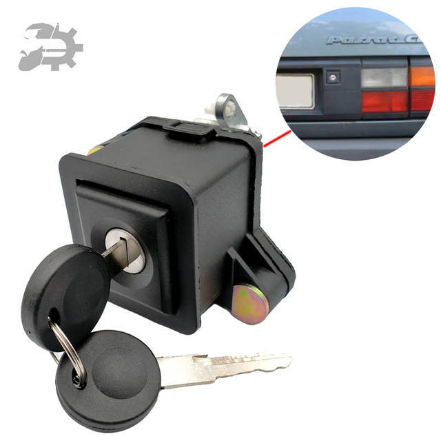 メル53778 Личинка замка крышки багажника Passat B3 Volkswagen 357827571E