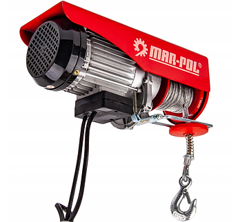 Тельфер, електрична лебідка 400/800 кг Mar-Pol M80791