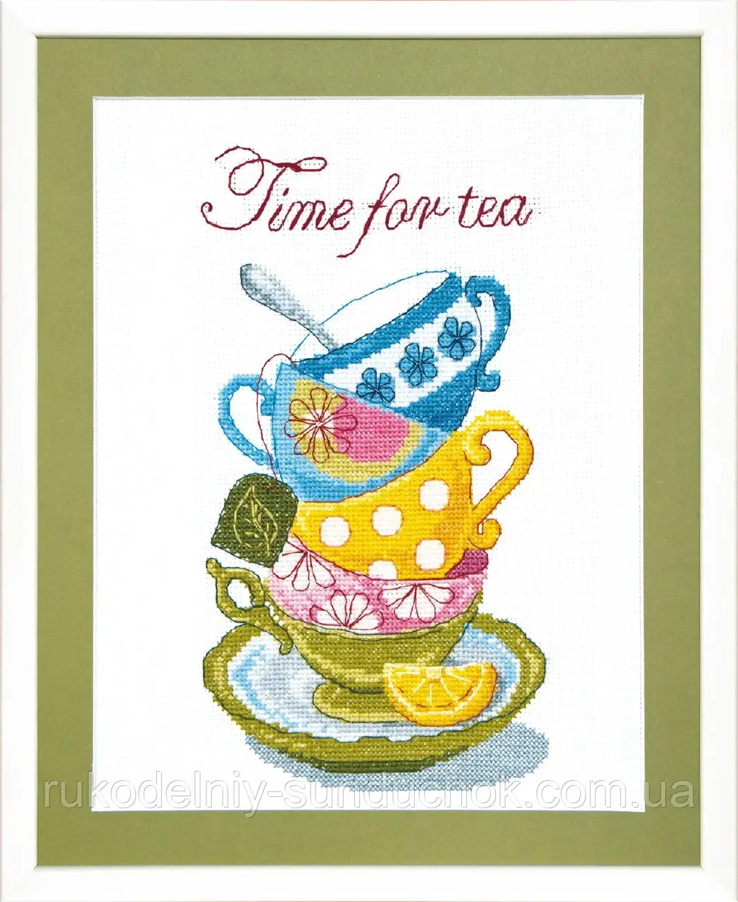 Набір для вишивання хрестом Crystal Art ВТ-005 Time for tea, фото 1