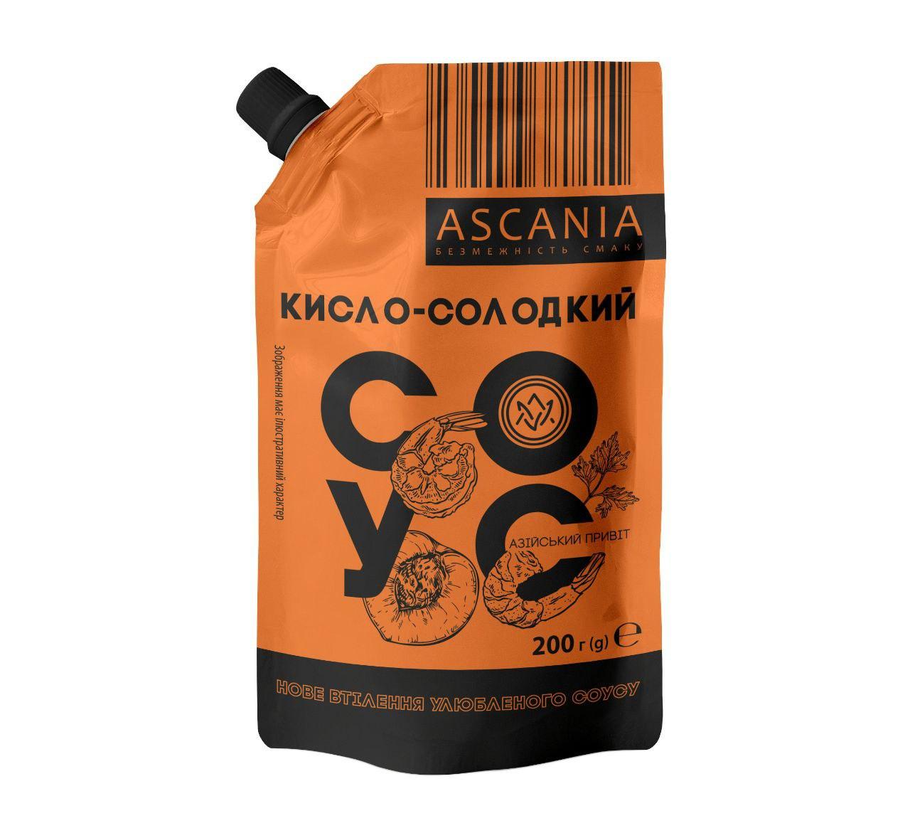 Соус МІНІ дой-пак "Кисло-солодкий" 200г