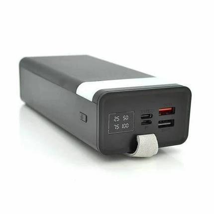 Повербанк WUW Y108 2xUSB 30000 mAh Чорний, фото 3
