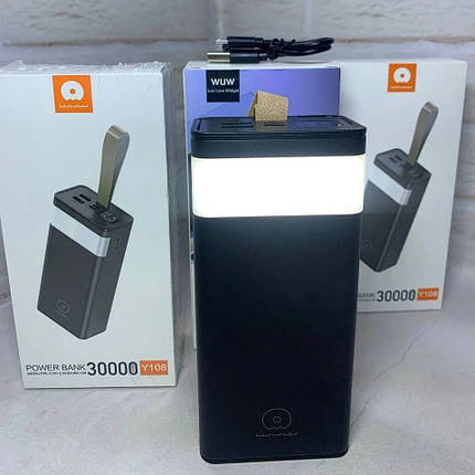 Повербанк WUW Y108 2xUSB 30000 mAh Чорний, фото 1