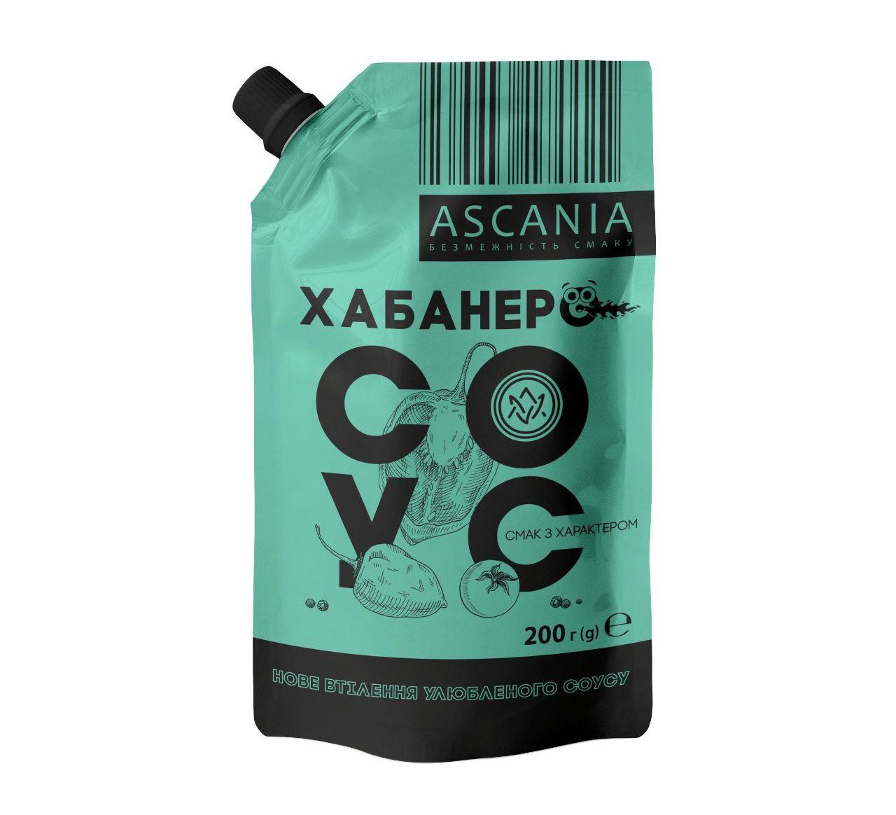 Соус МІНІ дой-пак "Хабанеро" 200г