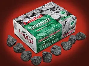 Камінь для лазні та сауни Діабаз 20 кг (колотий 5-10 см)