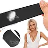 Кінезіо тейп для грудей 6,8м×5см, 1 рулон, Boob Tape, Чорний / Бюстгальтер-невидимка / Кінезіологічна стрічка, фото 4
