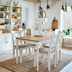 Столи, стільці та комплекти для дому та кухні