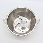 Блендер-подрібнювач на 2л, 1300Вт, Rainberg RB-2202 / Подрібнювач для кухні / Кухонний чоппер, фото 8