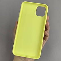 Чохол для iPhone 11 Pro Max зі шторкою для камери щільний чохол на телефон айфон 11 про макс жовтий CLR, фото 2